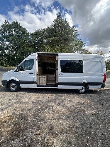 Crafter race day van - vw,