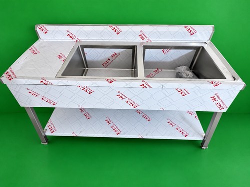 Commercial double bowl sink - commercial,
