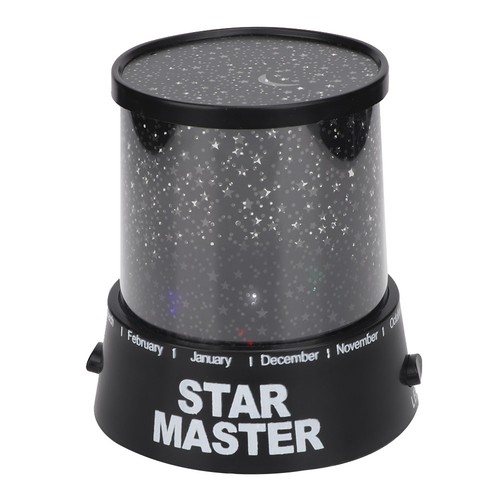 Star projection lamp plastic - star,