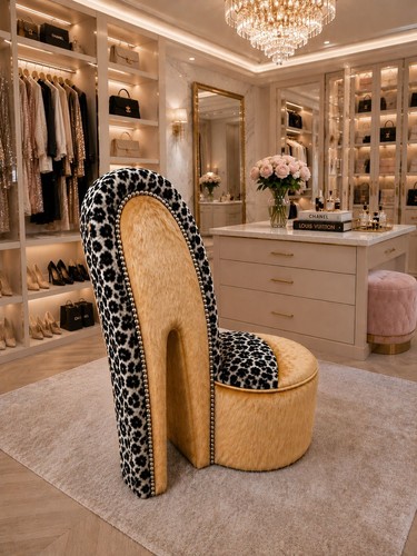 Luxury gold fur snow - luxury,