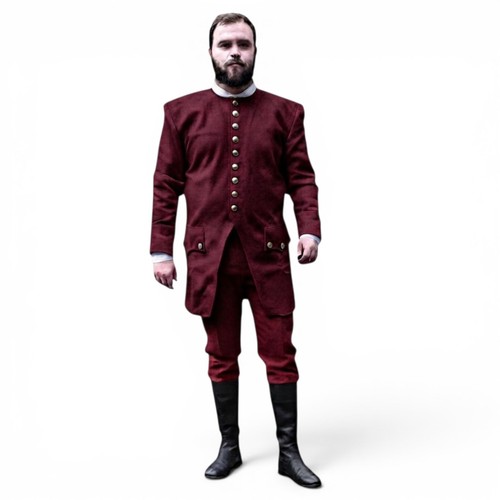 Colonial frock coat jacket - colonial,