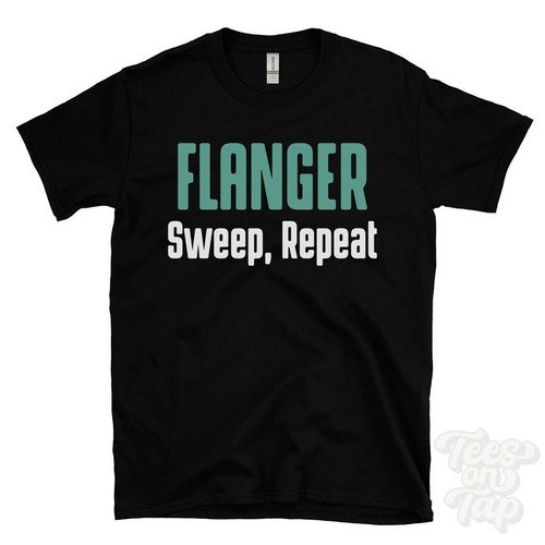 Flanger sweep repeat shirt - flanger, sweep,