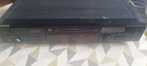 Sony mds je520 minidisc deck - mds-je520,
