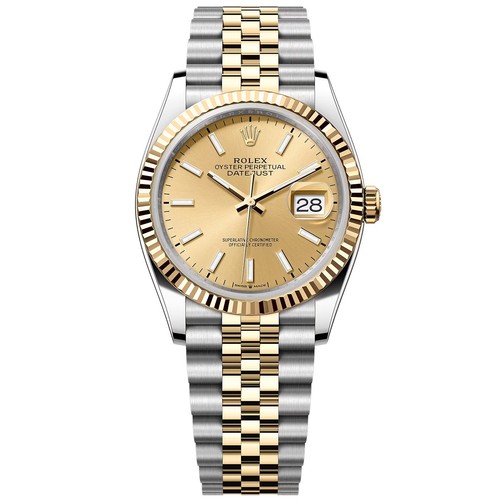 Rolex datejust 36mm yellow - rolex,