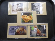 ROYAL MAIL PHQ cards 2025 -  5 packs Sealed - Mushrooms,Wildlife,Royal Ob, etc