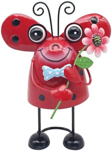 Ladybug garden ornament - garden, 22cm