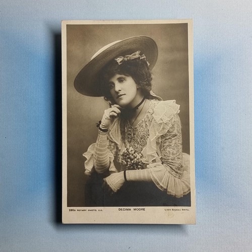 Edwardian actress postcard - edwardian,