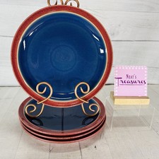 Denby HARLEQUIN Red & Blue