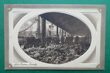 Grimsby Fish Pontoon market - Lincolnshire postcard