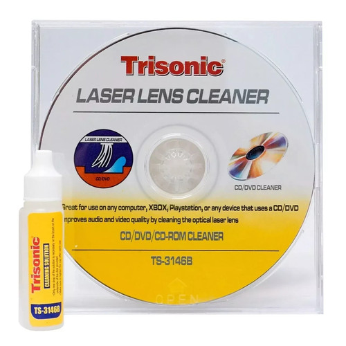 Disc player laser lens cleaner - player,