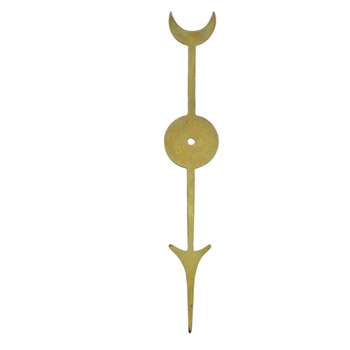 Steel clock date hand - -, centre