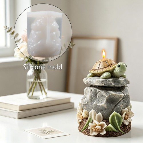 Flexible clay home decor mold - home,