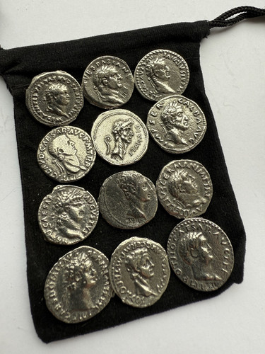 Silver roman emperor - roman,
