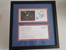 Victoria Pendleton Beijing 2008 Gold Track Sprint Signed Framed Print