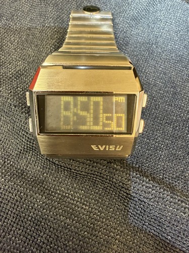 Vintage evisu digi man 7007 - evisu, ev-7007