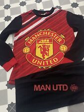 Boys Manchester United FC Long Sleeve Pyjamas. Age 9-10 years