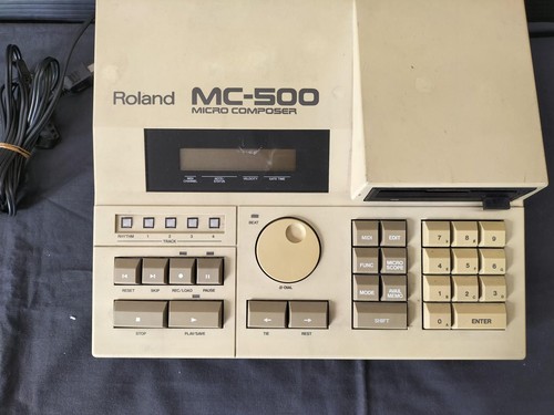Roland sequencer 500 junk - roland, mc-500