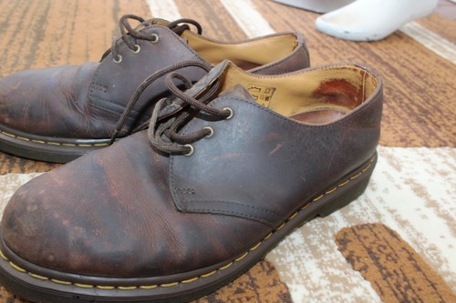 Martens leather dark brown - dr.,