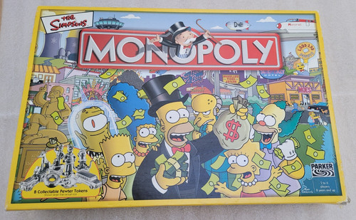 The simpsons monopoly special - simpsons,