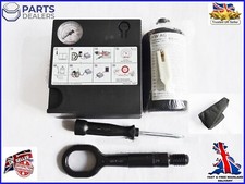 TYRE REPAIR KIT GENUINE VW AUDI SKODA PUMP INFLATOR SEALANT TOWING SET 07.2026