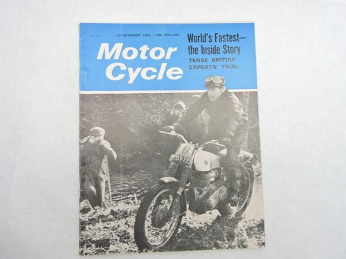 November 1962 motorcycle - 1962,