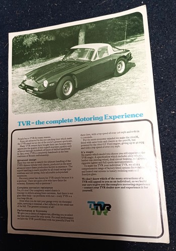 Tvr 3000m sports cars - ,
