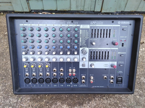 Yamaha emx512sc powered mixer - emx512sc,