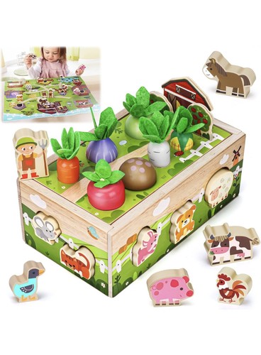 Montessori wooden sensory - wooden,