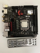 MSI Z87I Itx Gaming Motherboard - Intel 4590 - 2x8GB Ballistix VLP DDR3 Bundle