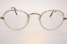  vintage algha 20 panto gold eyeglasses eyewear mint condition ts2