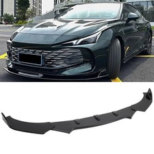 Glossy Black Front Bumper Lip
