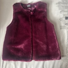 Next Girls Faux Fur Gilet