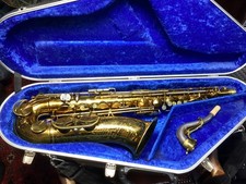 King super 20 tenor saxaphone,solid silver crook