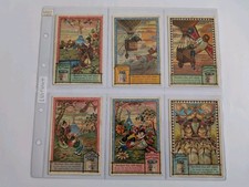 Liebig Complete Set Of 6 Trade Cards (Set F654) G-VG Condition 