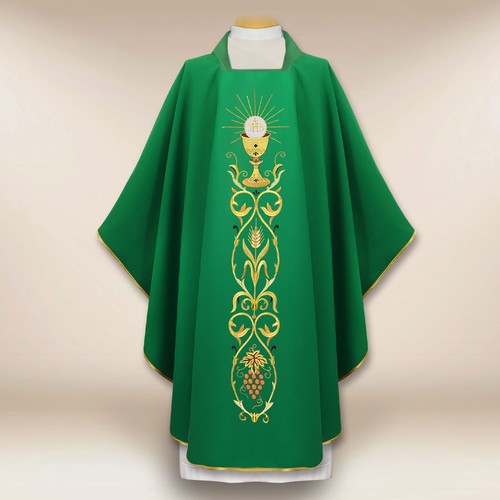 Embroidered chasuble chalice - embroidered,