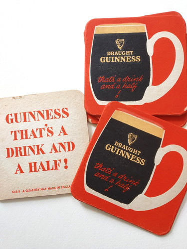 Five vintage guinness beer - five,