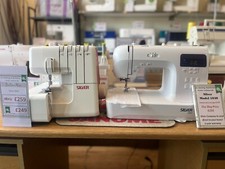 Silver sewing / overlock combo