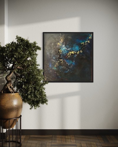 Original large abstract - original,