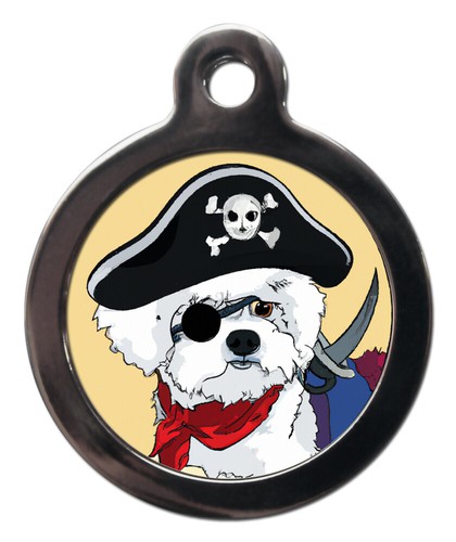 Pet tag bichon frise - bichon,