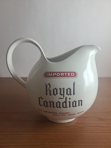 Royal canadian whisky pitcher - canadian,