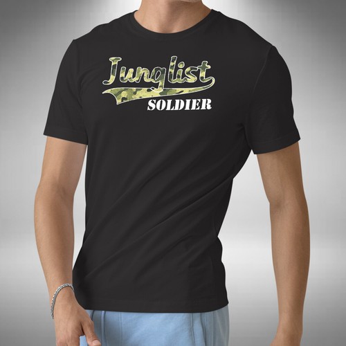 Junglist soldier shirt - junglist,