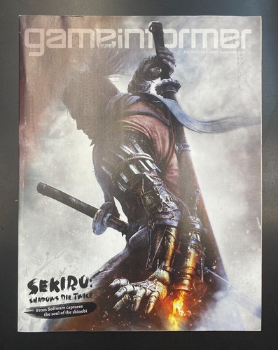 Game informer magazine sekiru - game,