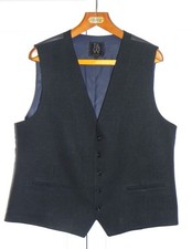 Grey smart waistcoat by Taylor & Wright  Size XL - Chest 46"