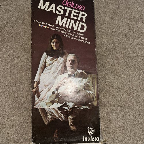 Deluxe mastermind board game - mastermind,