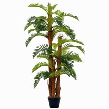 Outsunny Artificial Fern Plant