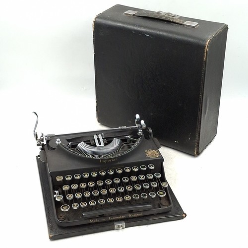 Vintage typewriter imperial - vintage,