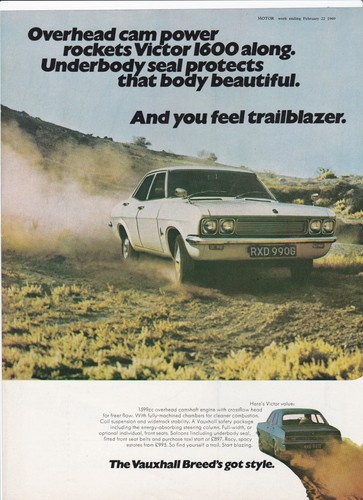 Vauxhall victor 1600 - victor, fd