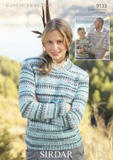 Sirdar 9133 Knitting Pattern