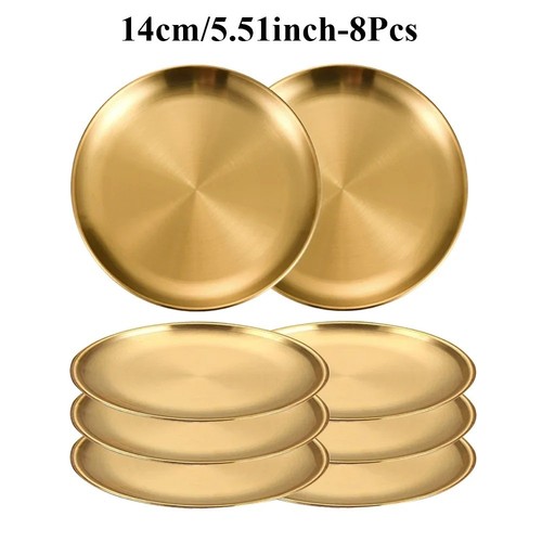 8pcs stainless steel dinner - stainless,