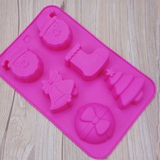  6 Cavity Silicone Fondant